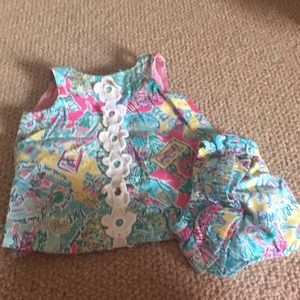 Rare Lilly Pulitzer baby shift 6-12 months
